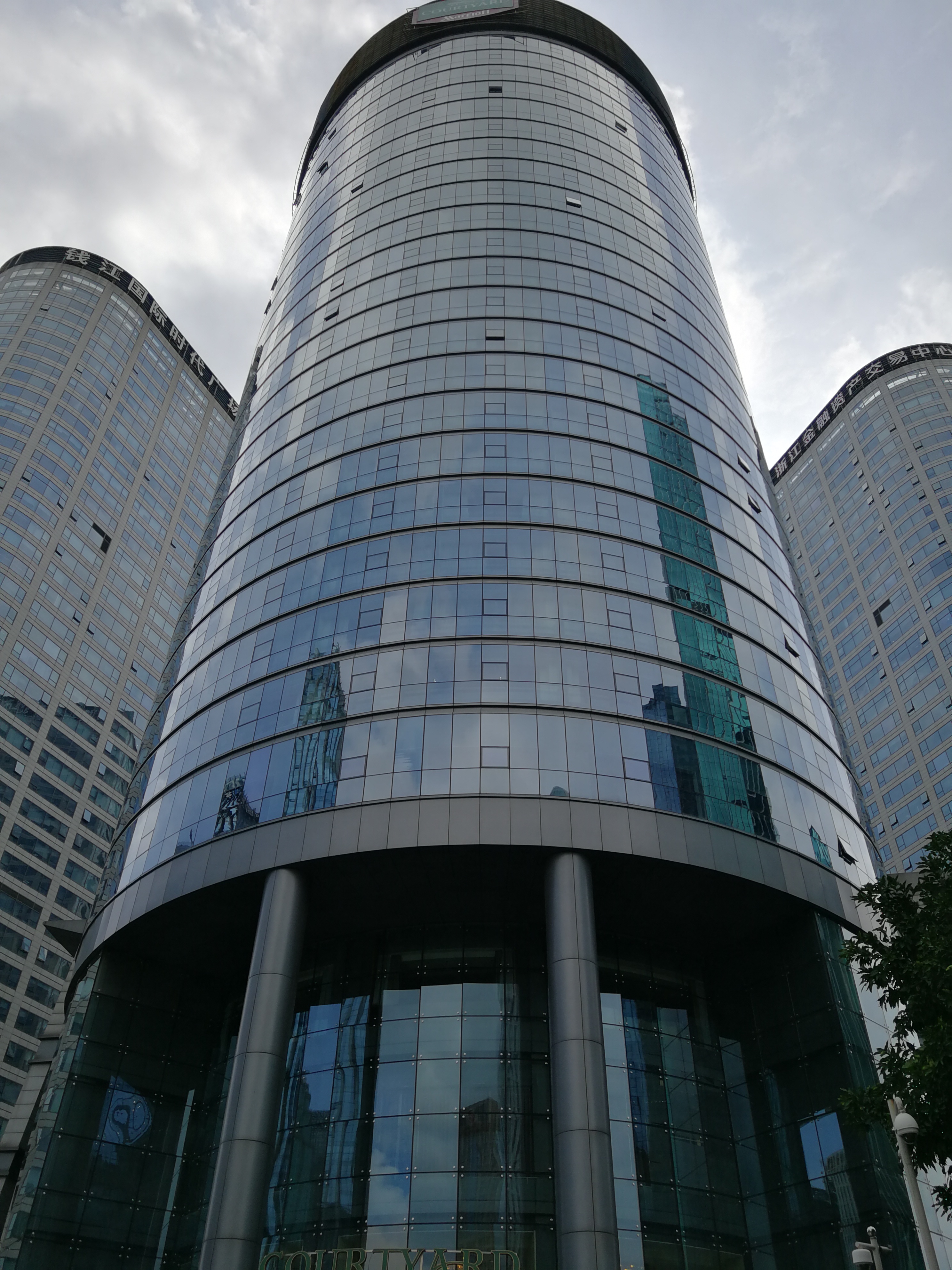 杭州钱江新城万怡酒店升级套房万豪旗下酒店