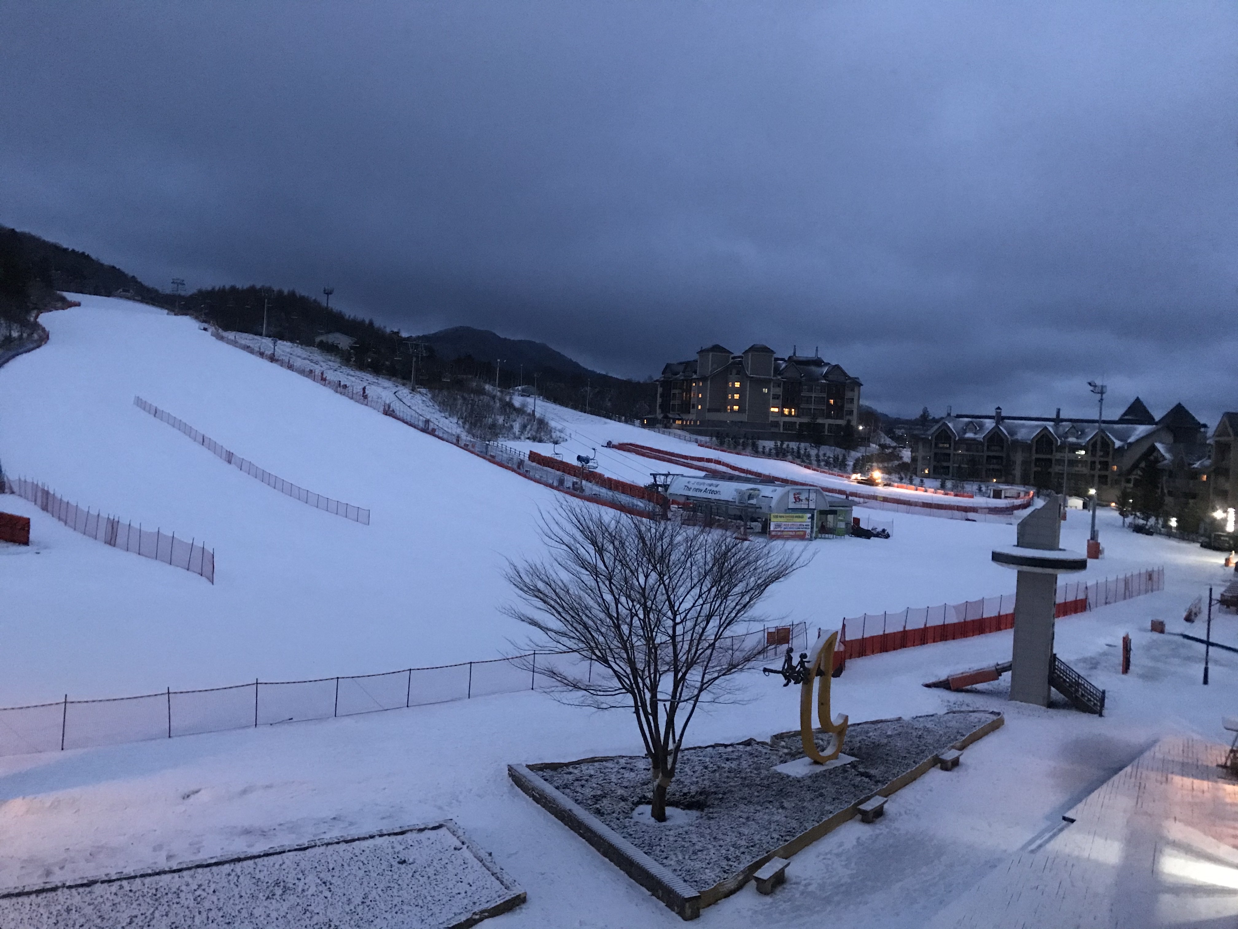 韩国平昌alpensia假日套房酒店滑雪畅玩四天