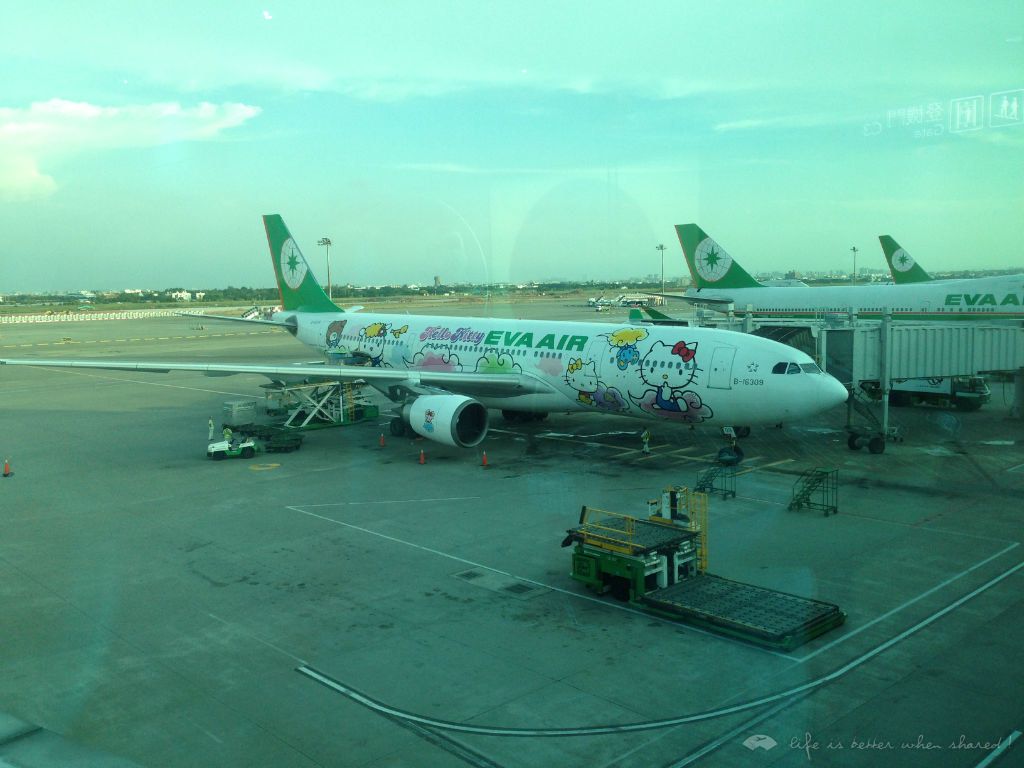 ٳ2Hello Kitty BR197+BR857 NRT-TPE-HKG ϸ+ͼ