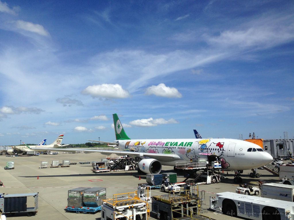 ٳ2Hello Kitty BR197+BR857 NRT-TPE-HKG ϸ+ͼ