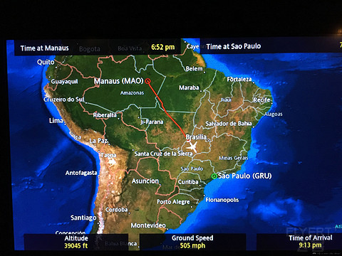 结束巴西工作归国之MAO-GRU-DXB-PVG(巴西天马航空&阿联酋航空)