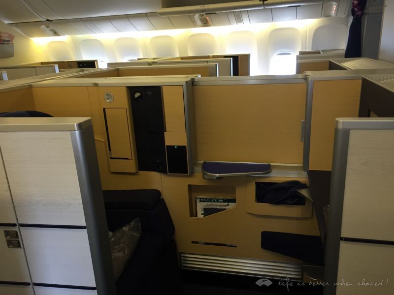 ANA first class Report ORD-NRT-PVG