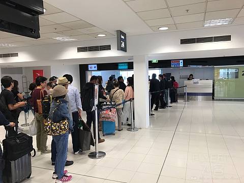 准备登机