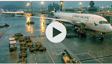 國泰航空 Cathay Pacific A350-900商務艙紀錄 (附帶短視頻）