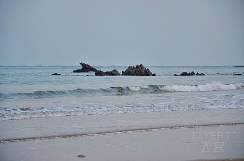 冬日的海——记青岛金沙滩希尔顿酒店