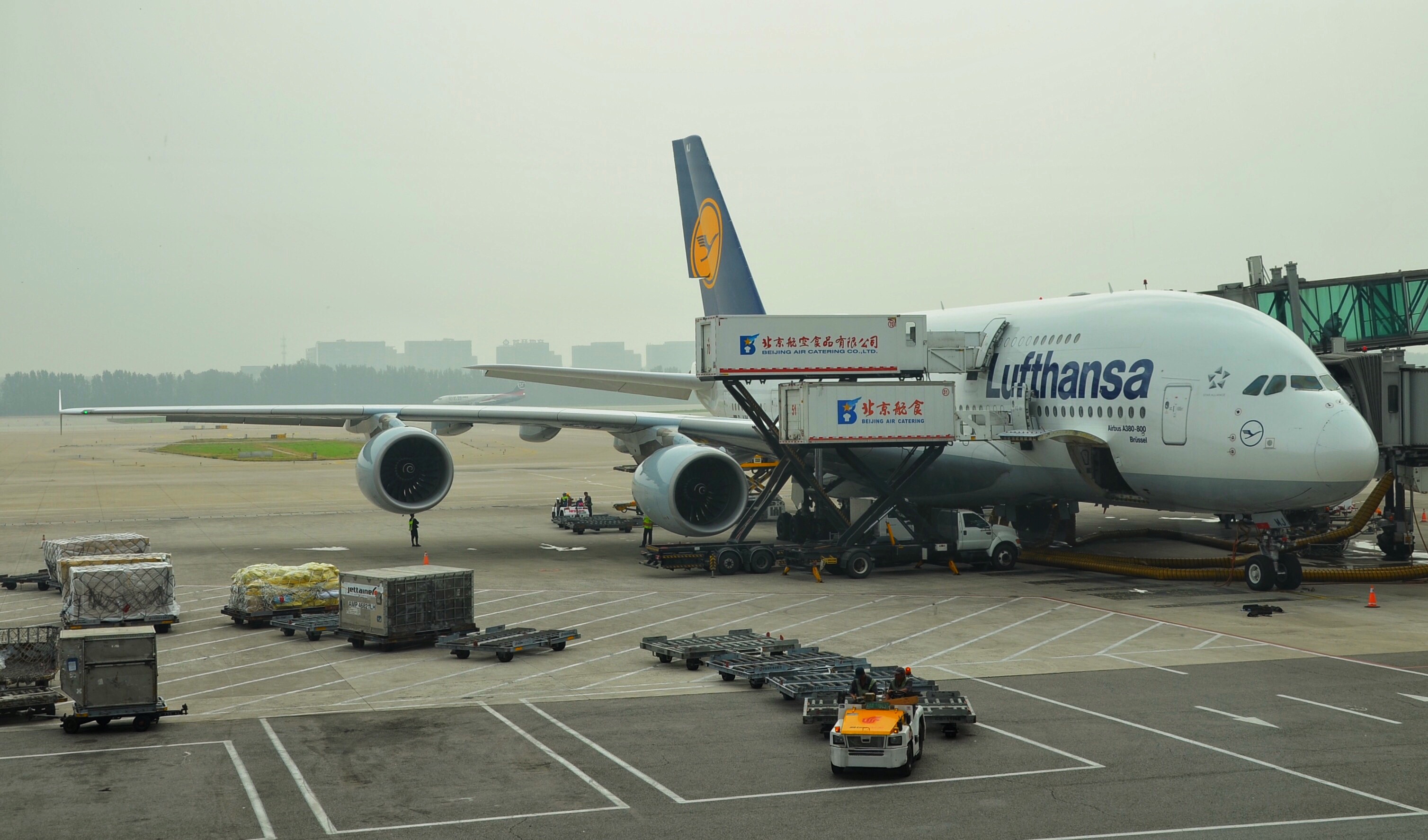 һżȻ ¹ɯ LH721 A380 PEK-FRA Biz Class report