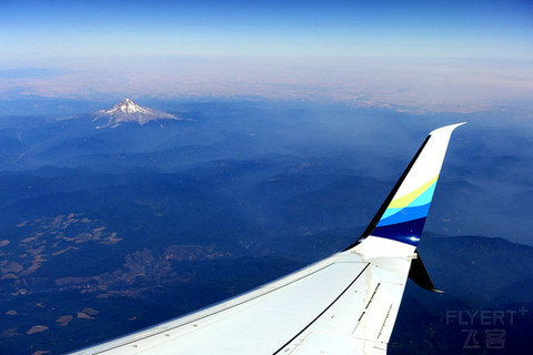 国内线经济舱理想型 - 阿拉斯加航空AS307 旧金山 - 西雅图