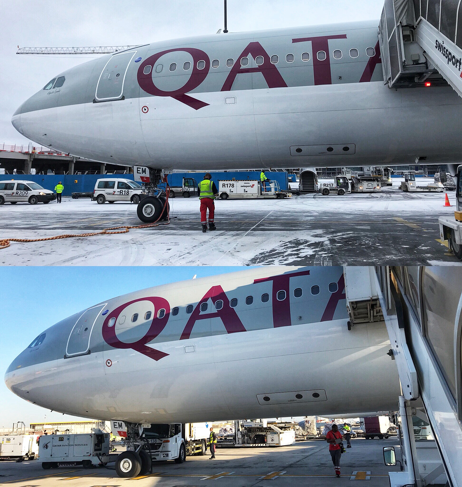 ճ QR301 Doha to Helsinki