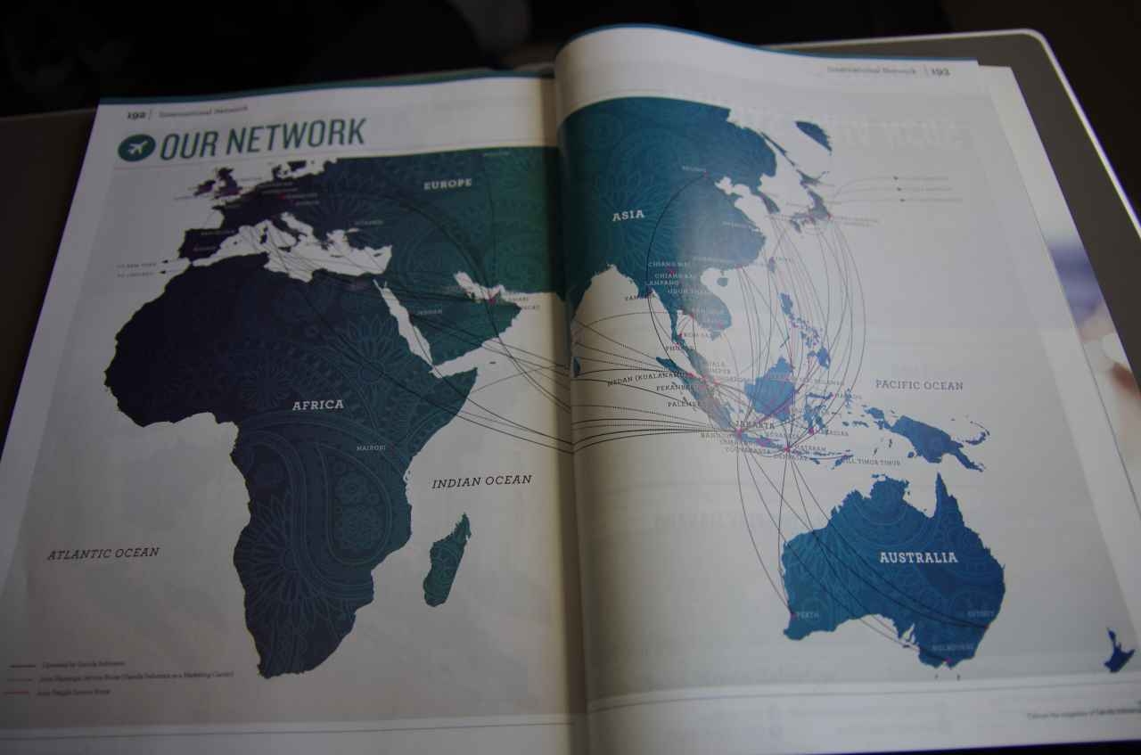 （多图）印尼航空（Garuda）商务舱游记 GA的A332和B738 一个很棒的航空公司