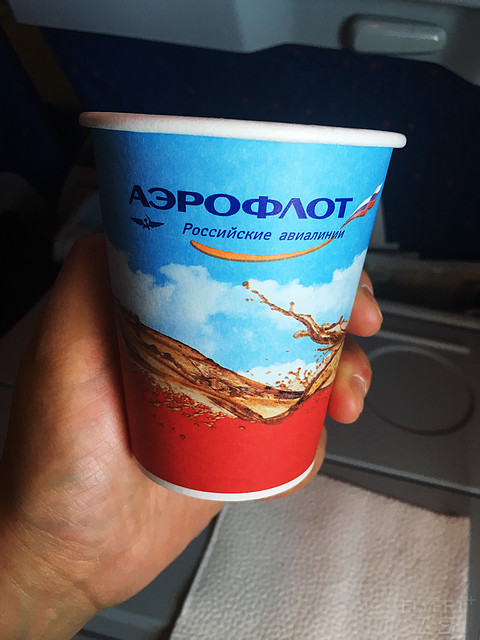我爱世界杯-战斗民族俄航Aeroflot 777经济舱体验