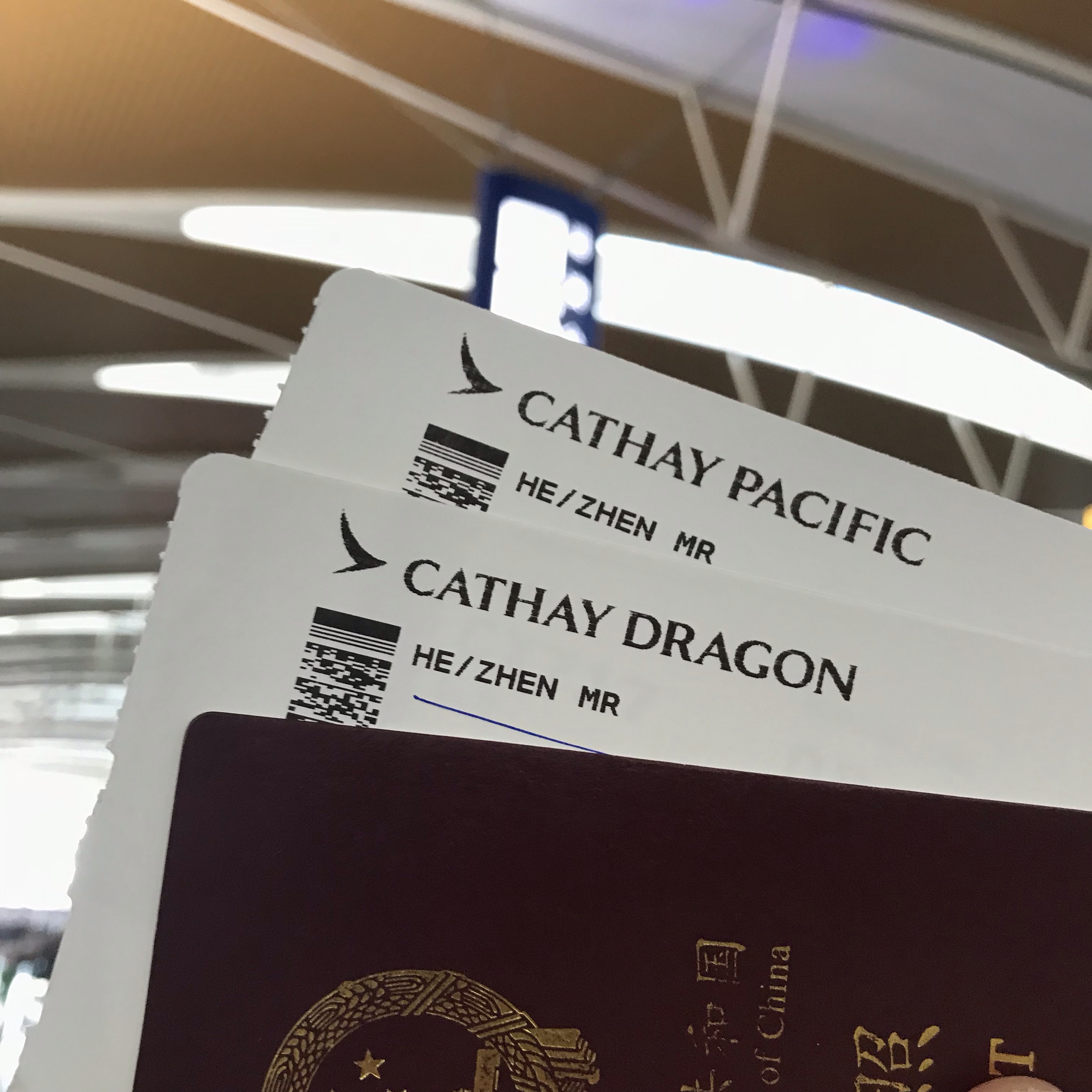 PVG-HKG-BKK-HKG-CTU CX&KAѲ