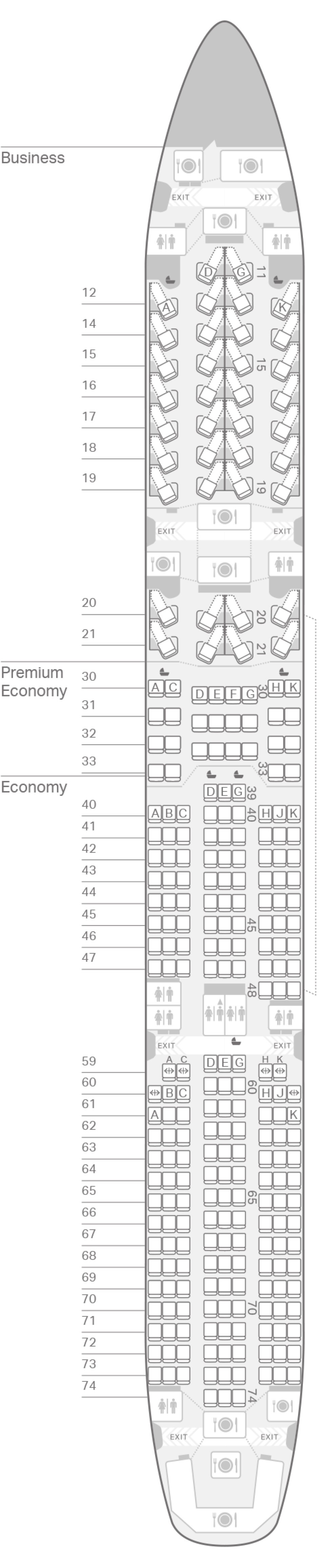 FlightHKG-EWR CX890 A359 C