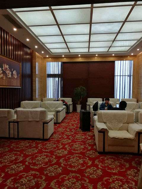打卡成都东站商务休息室