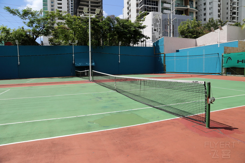 Panama City--Sheraton Grand Panama Fitness Center Tennis Court (2).JPG