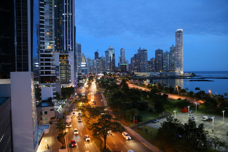 Panama City--Le Meridien Panama Terrace View at Night (1).JPG
