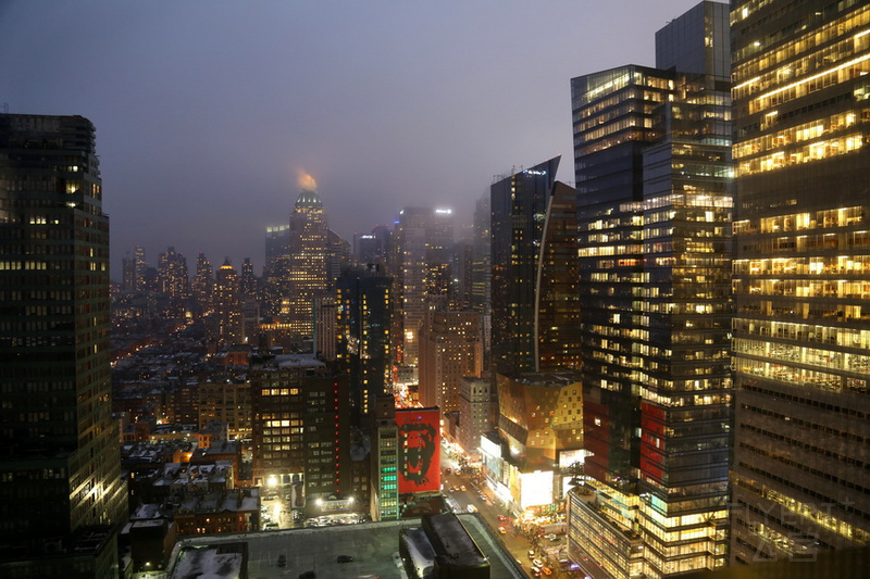 New York--Element by Westin Time Square West--View from Roof Garden (4).JPG