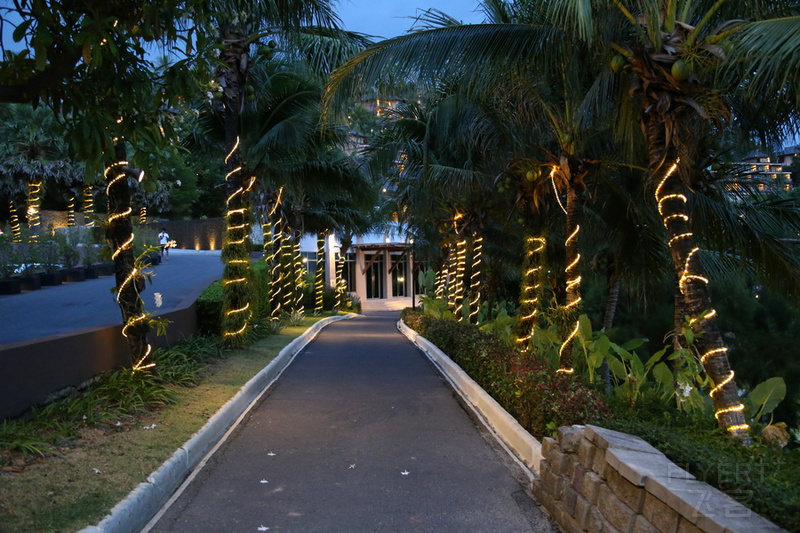 Phuket Island--The Westin Siray Bay Resort Exterior at Night (6).JPG