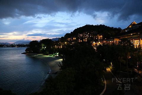 Phuket Island--The Westin Siray Bay Resort Exterior at Night (11).JPG