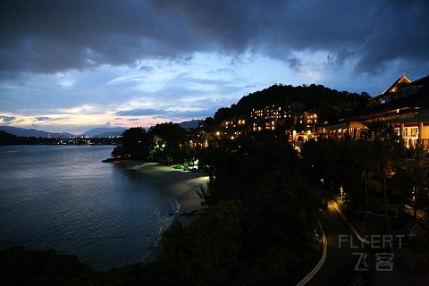 Phuket Island--The Westin Siray Bay Resort Exterior at Night (12).JPG