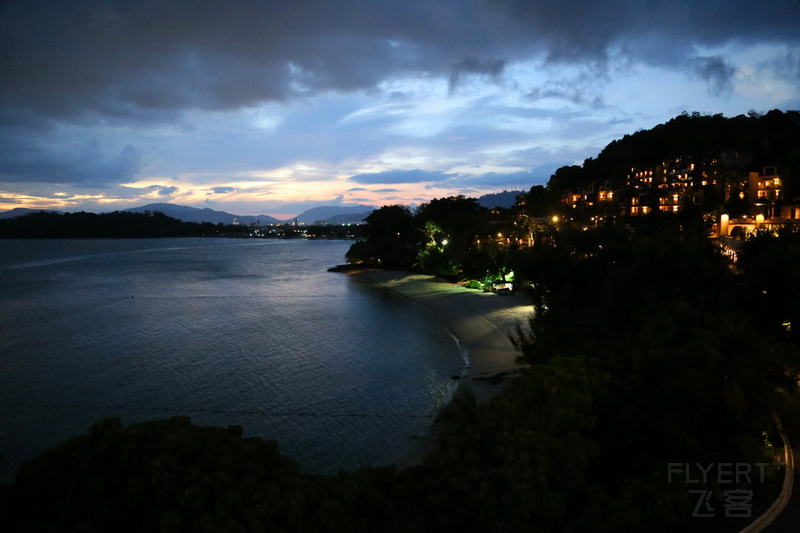 Phuket Island--The Westin Siray Bay Resort Exterior at Night (14).JPG