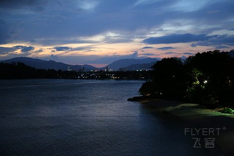 Phuket Island--The Westin Siray Bay Resort Exterior at Night (13).JPG