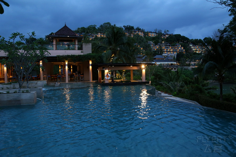 Phuket Island--The Westin Siray Bay Resort Exterior at Night (17).JPG