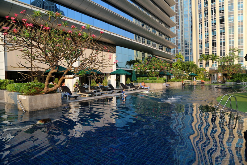 Bangkok--The Athenee Hotel a Luxury Collection Hotel Pool (3).JPG