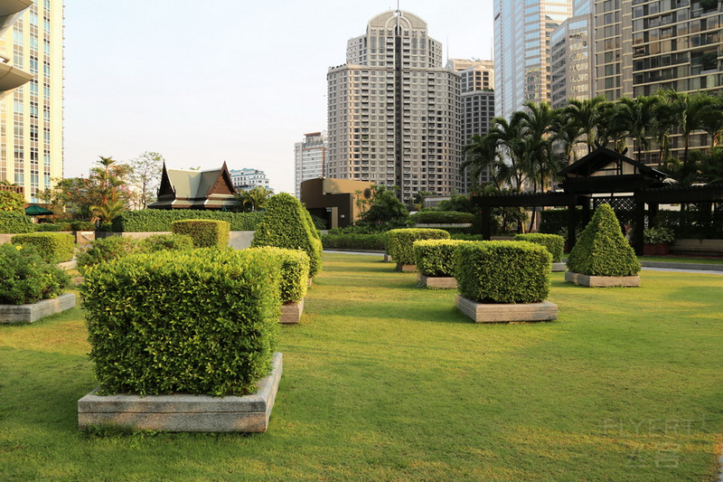 Bangkok--The Athenee Hotel a Luxury Collection Hotel Pool Garden (10).JPG