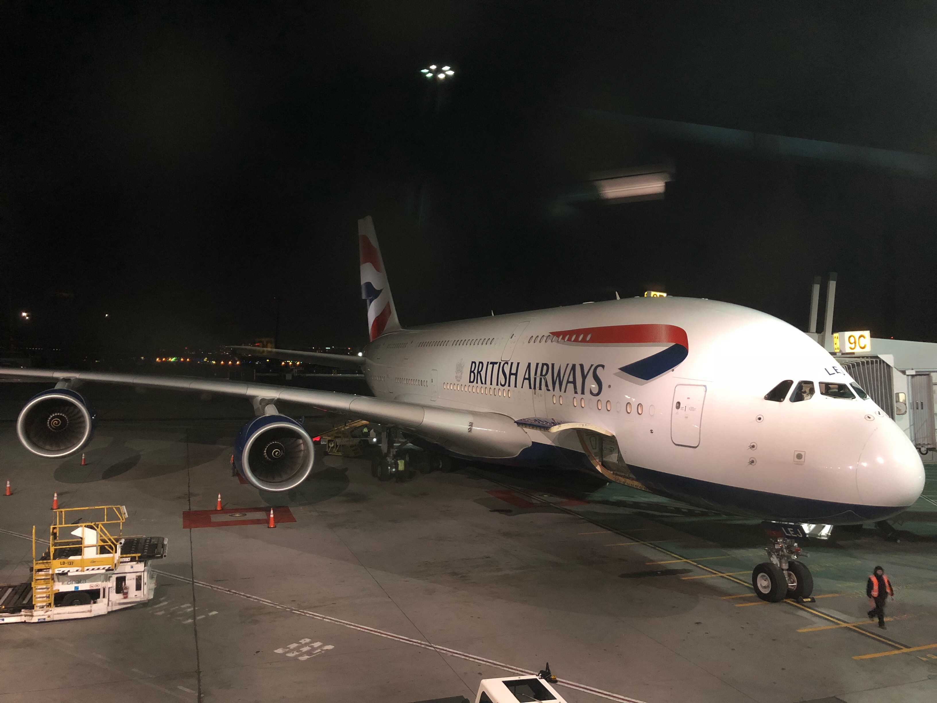 BA287ͷȲA380LHR-SFO