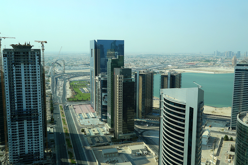 Doha--Marriott Marquis City Center Doha Hotel Executive Lounge View (2).JPG