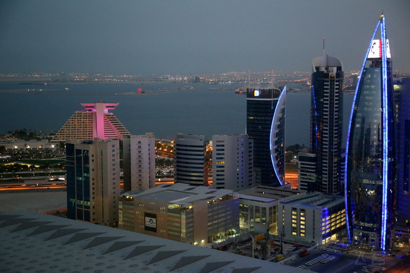 Doha--Marriott Marquis City Center Doha Hotel Junior Suite View (4).JPG