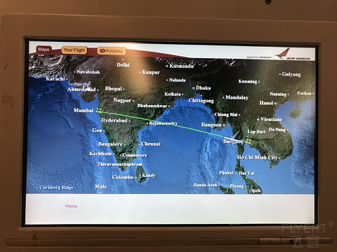 印度航空第二弹来啦！AI331曼谷-孟买Executive Class再次体验波音787商务舱