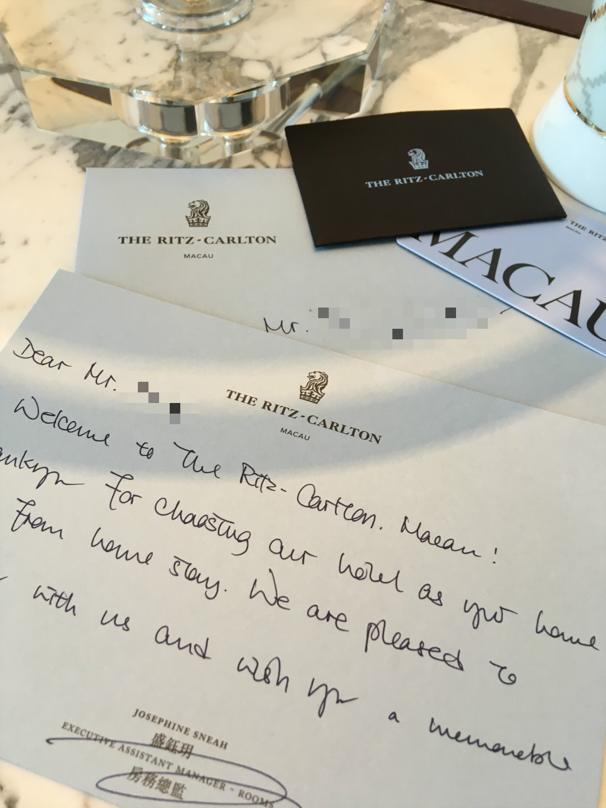 How will you remember MacauThe Ritz-Carlton