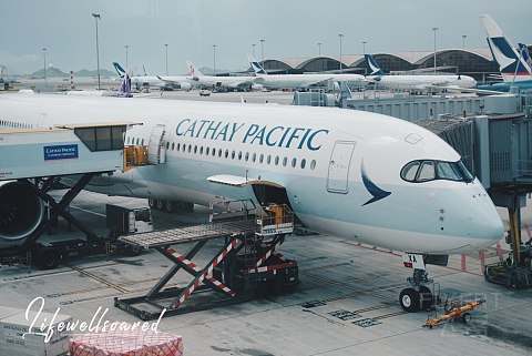 【国泰351商业首航·飞客的自嗨】7月1日CX474 HKG-TPE全记录（附7月The Pier头等餐食）