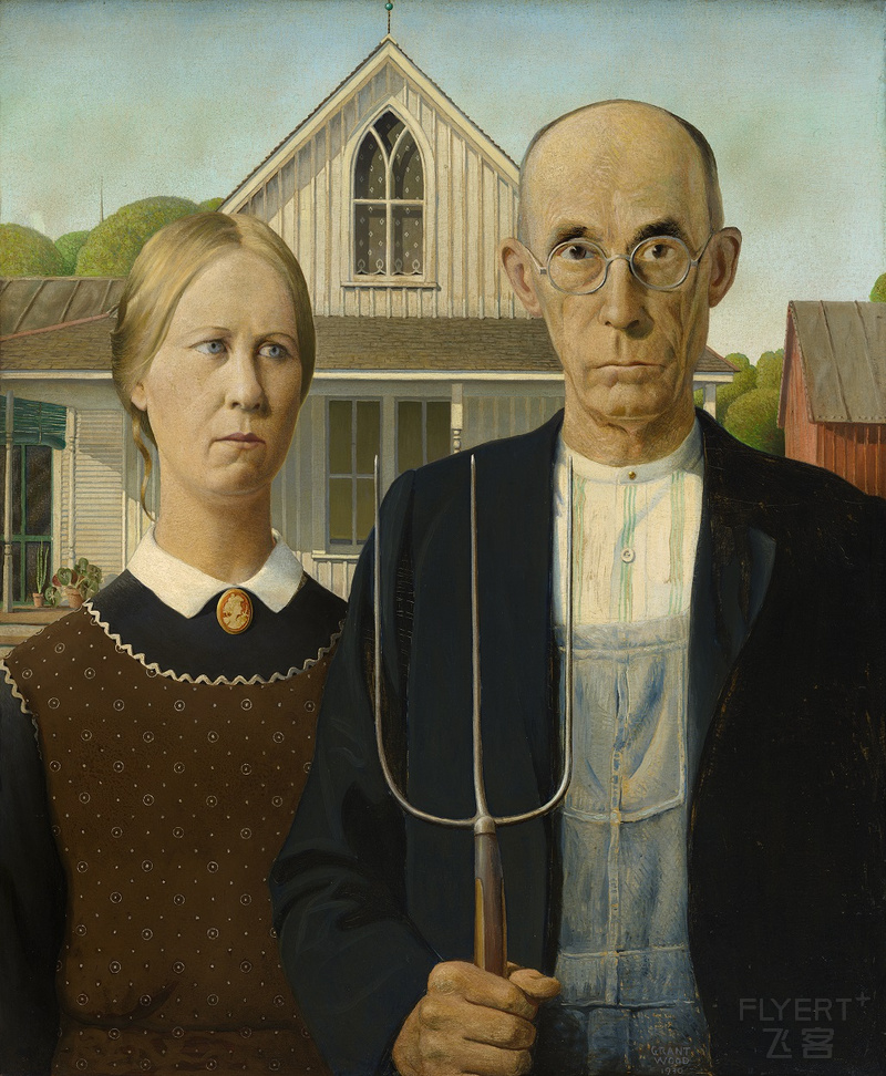 Grant Wood. American Gothic, 1930. Friends of the American Art Collection. Court.jpg