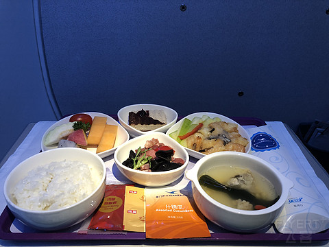 厦航机餐绝对是国内航司的一股清流