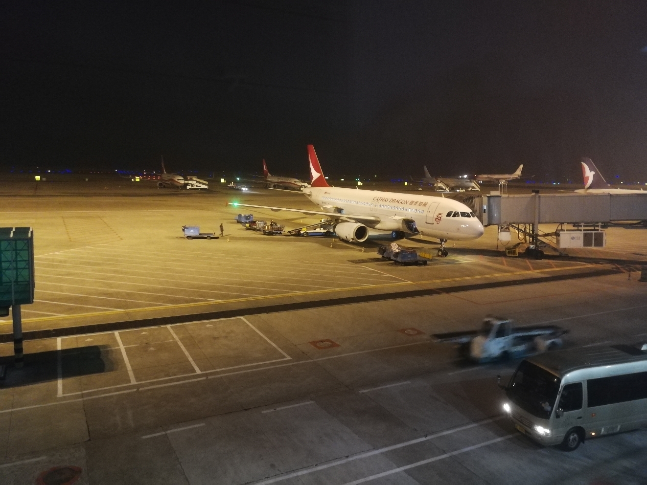 Flight Report KA795 WNZ-HKG