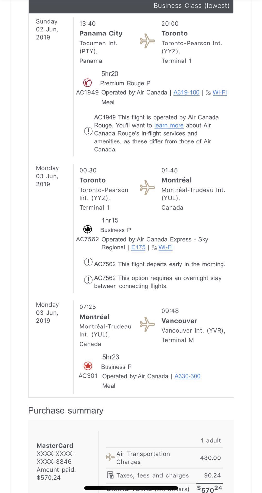 ӺȫҸPTY-YYZ-YUL-YVR½Signature   ˺ӹ