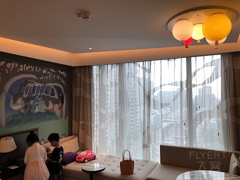余杭万丽套房+龙猫房体验