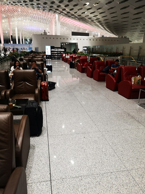 民生精英白深圳机场Lounge key国内出发休息室体验