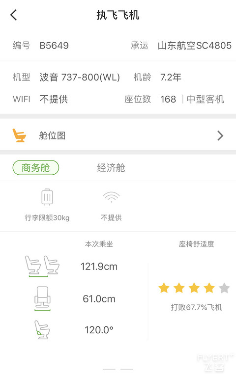 WNZ-ZUH SC4805
山航商务舱之旅 WNZ-ZUH SC4805
山航商务舱之旅
