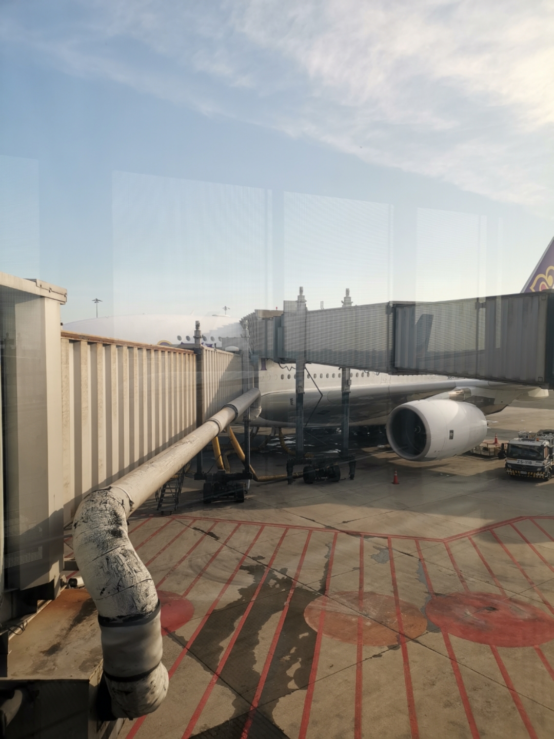 ֮TG A380 first class from BKK to NRT