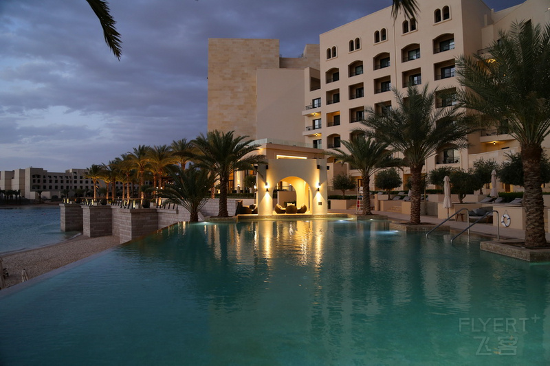 Aqaba--Al Manara a Luxury Collection Hotel Pool at Night.JPG