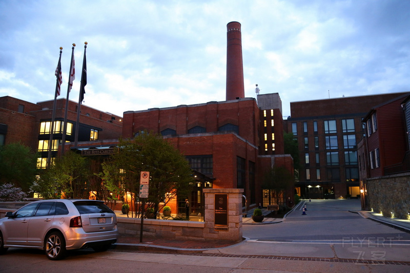 Washington DC--Ritz Carlton Georgetown Exterior at Night (1).JPG