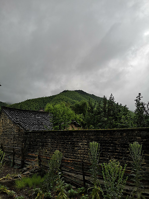 黄山悦榕庄遇上雨