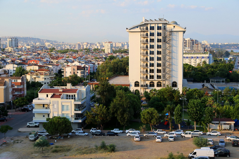 Antalya--Crowne Plaza Hotel Room View (2).JPG