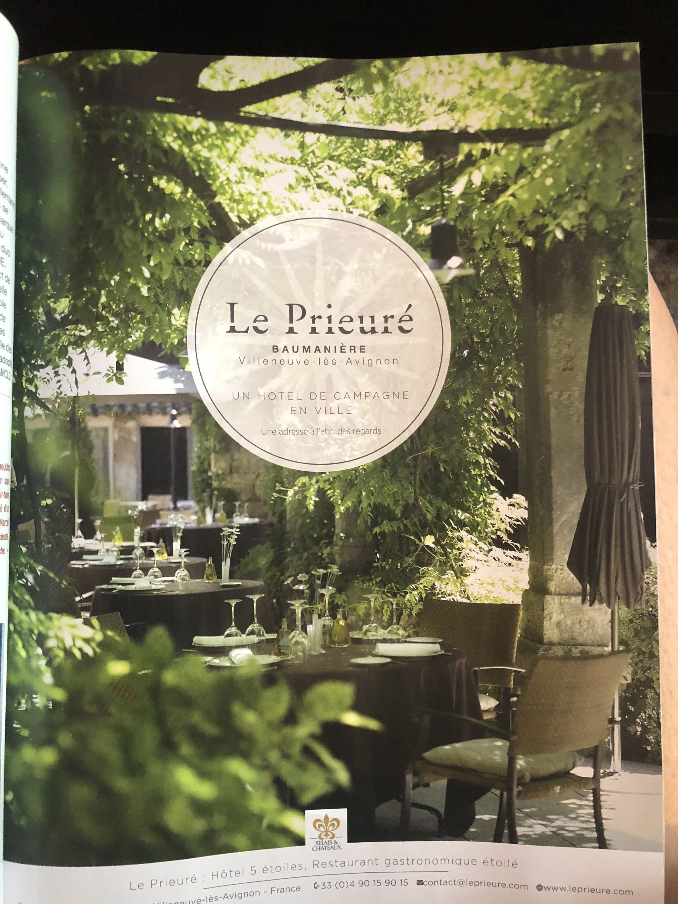 [Relais & Chateaux] Le Prieur