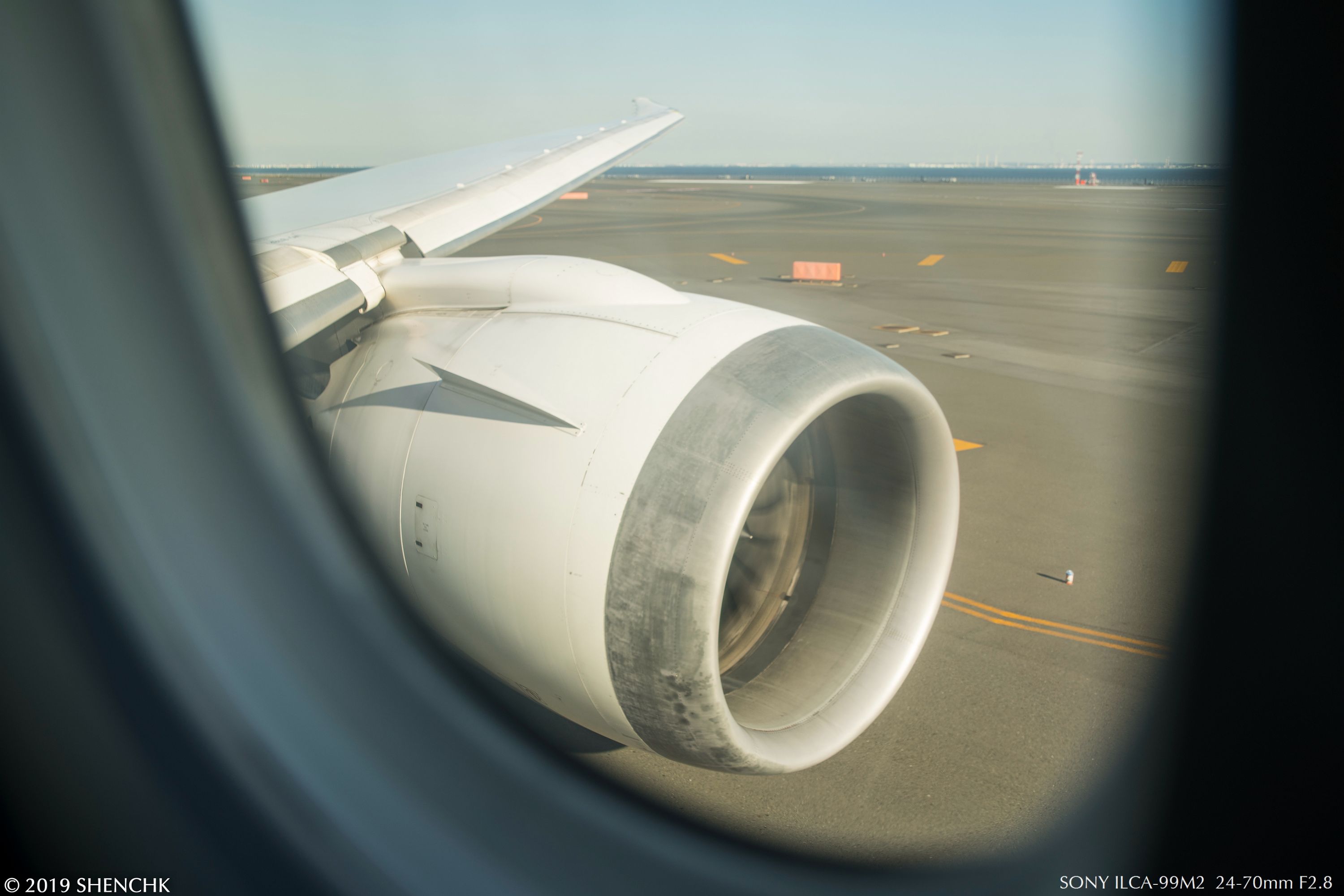 պJL85 B787-8 SAKURA LOUNGE SKY VIEW