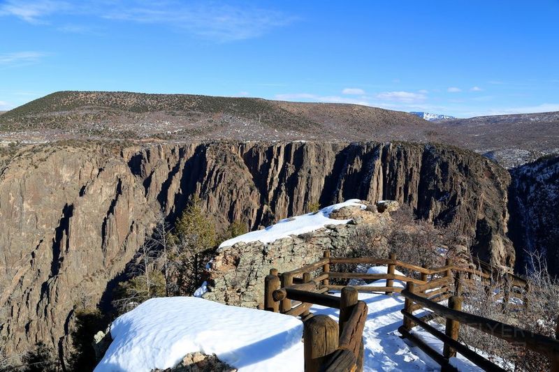 Colorado--Black Canyon of Gunnison National Park in Winter Season (8).JPG