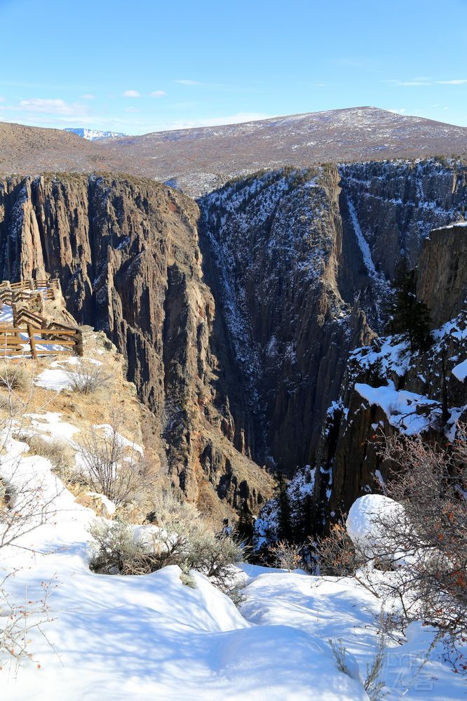 Colorado--Black Canyon of Gunnison National Park in Winter Season (6).JPG